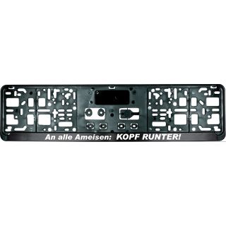 An alle Ameisen: KOPF RUNTER!