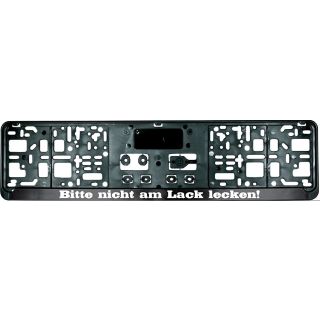 Bitte nicht am Lack lecken!